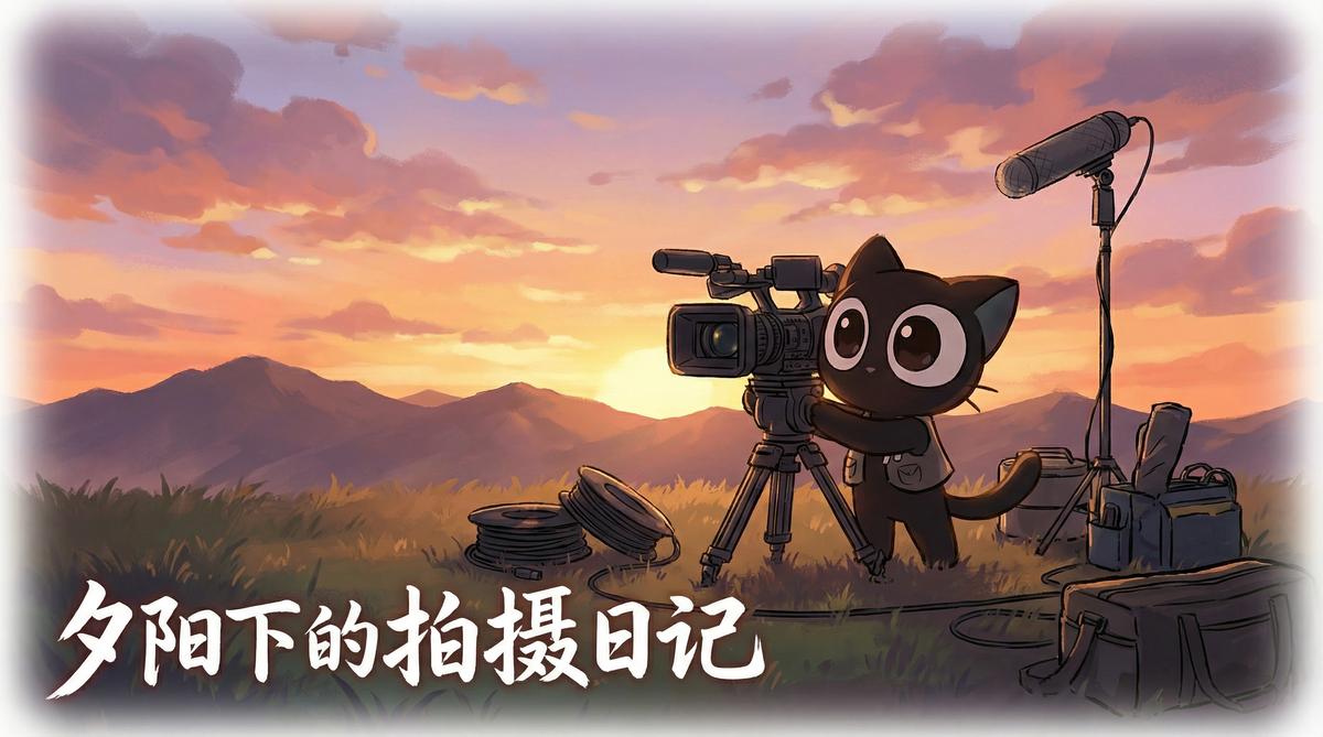每日大赛原创视频 - 夕阳下的拍摄日记
